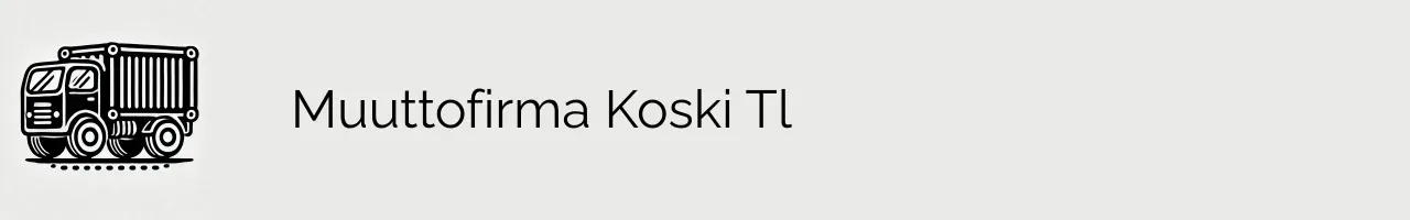 Muuttofirma Koski Tl